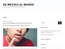 Tablet Screenshot of demexicoalmundo.com.mx